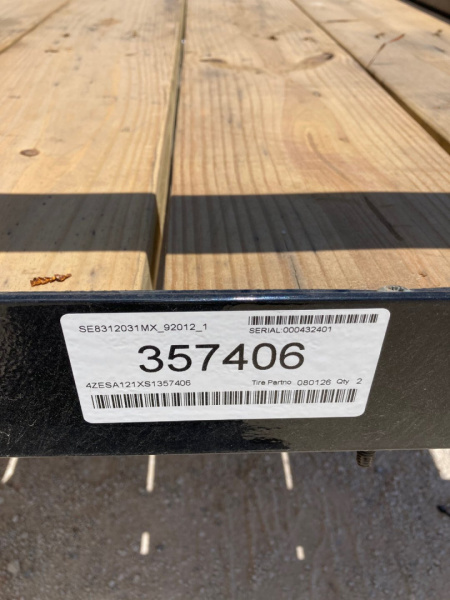 New 2025 Load Trail SA 12' x 83" Single Axle (2" x 3" Angle Frame)Utility Trailer