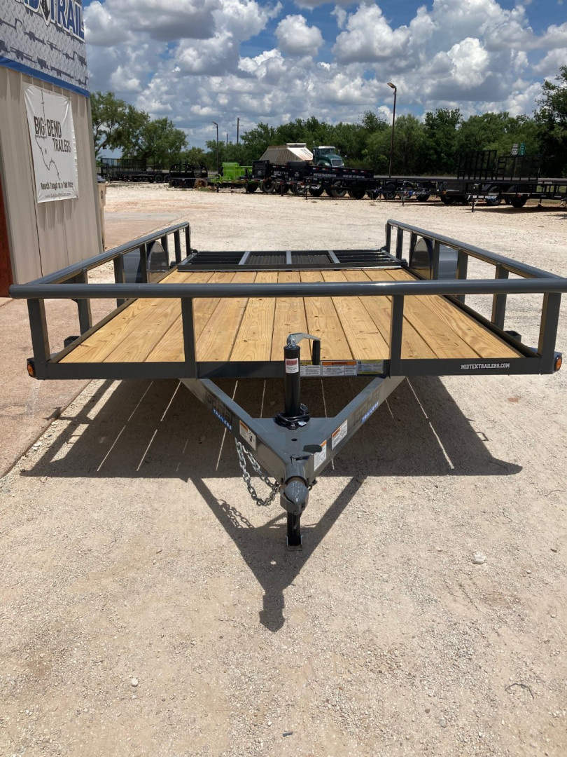 New 2025 Top Hat DSP 14' x 83" Utility Trailer