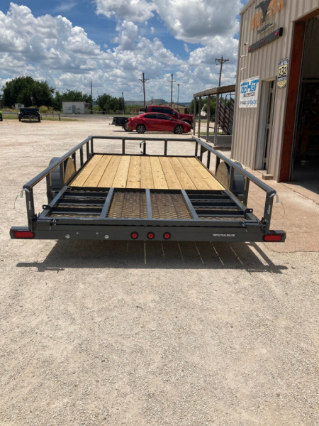 New 2025 Top Hat DSP 14' x 83" Utility Trailer