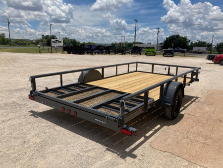 New 2025 Top Hat DSP 14' x 83" Utility Trailer