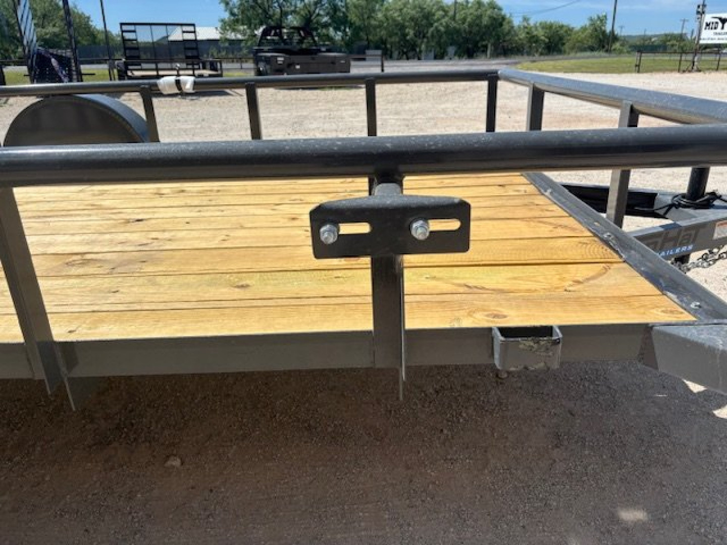 New 2025 Top Hat DSP 12' x 83" Utility Trailer