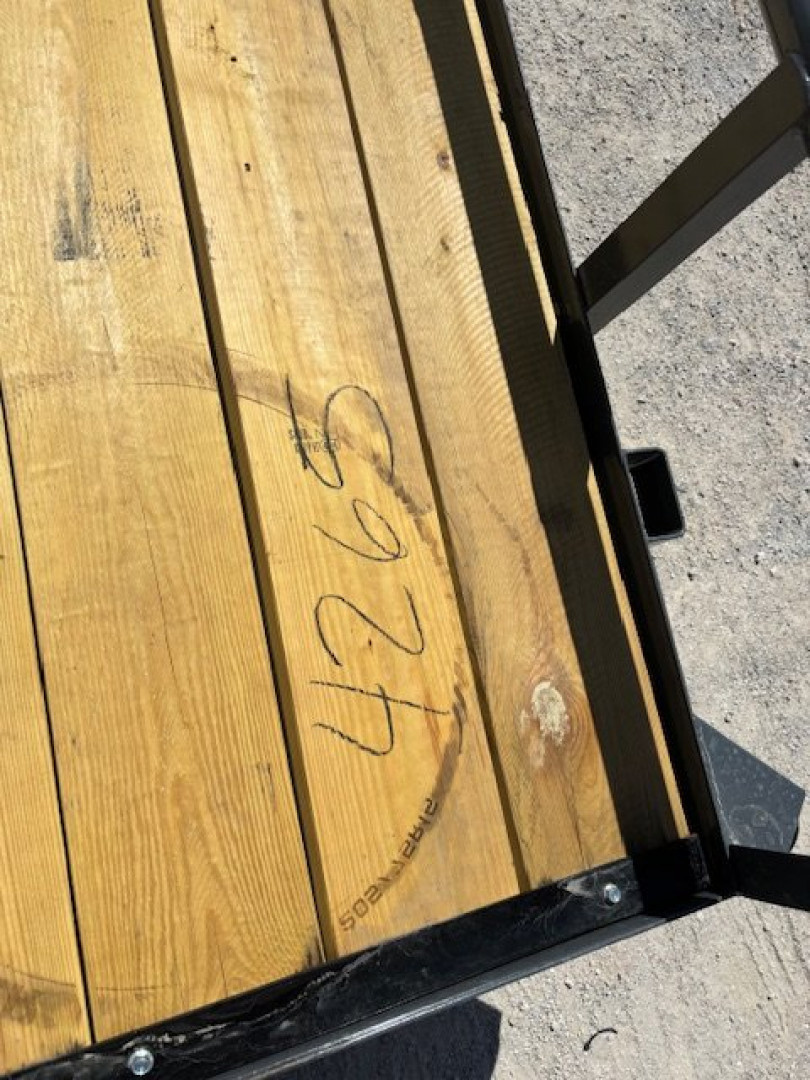 New 2025 Top Hat DSP 12' x 83" Utility Trailer