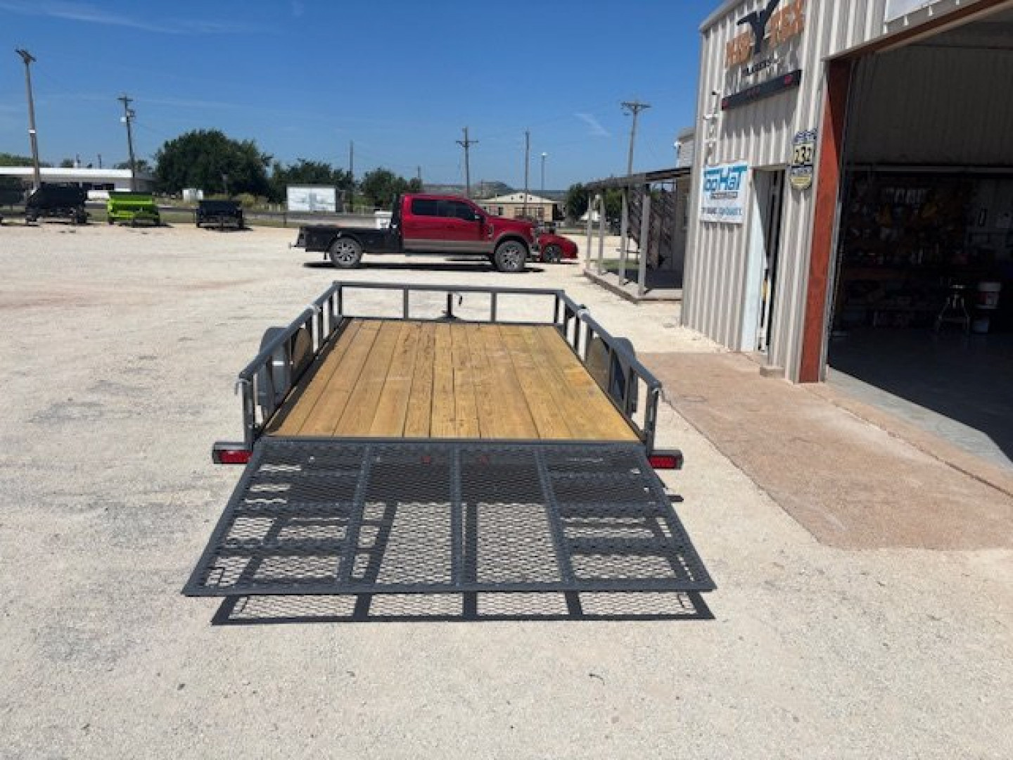 New 2025 Top Hat DSP 12' x 83" Utility Trailer