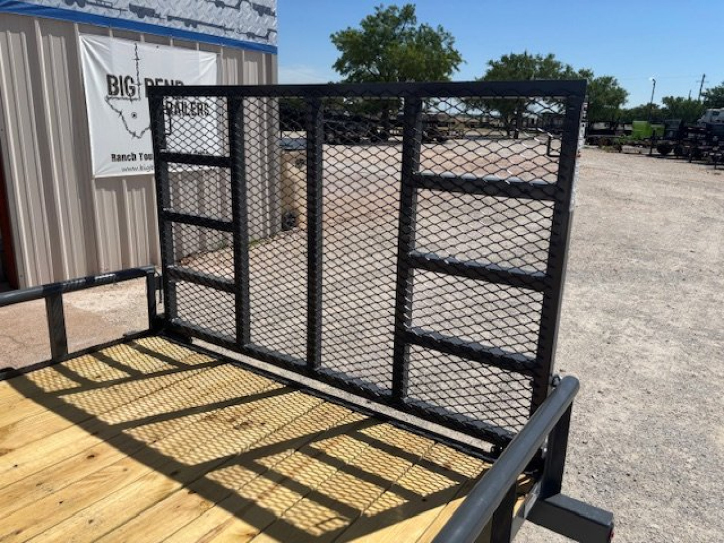 New 2025 Top Hat DSP 12' x 83" Utility Trailer