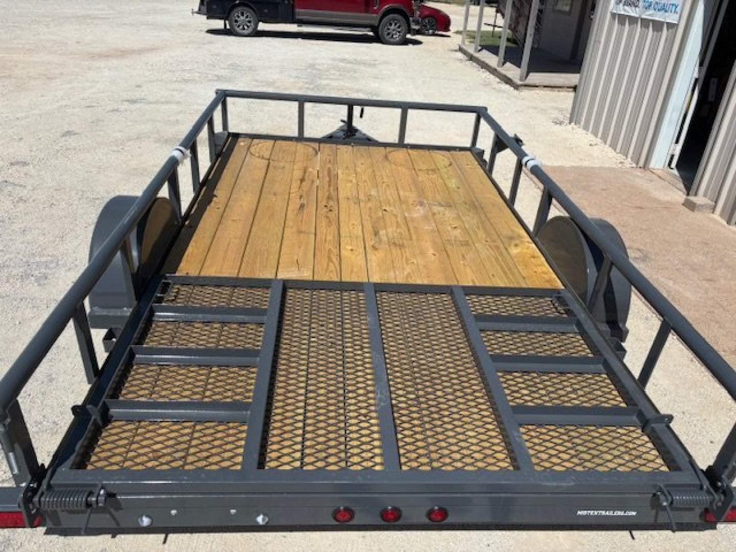 New 2025 Top Hat DSP 12' x 83" Utility Trailer