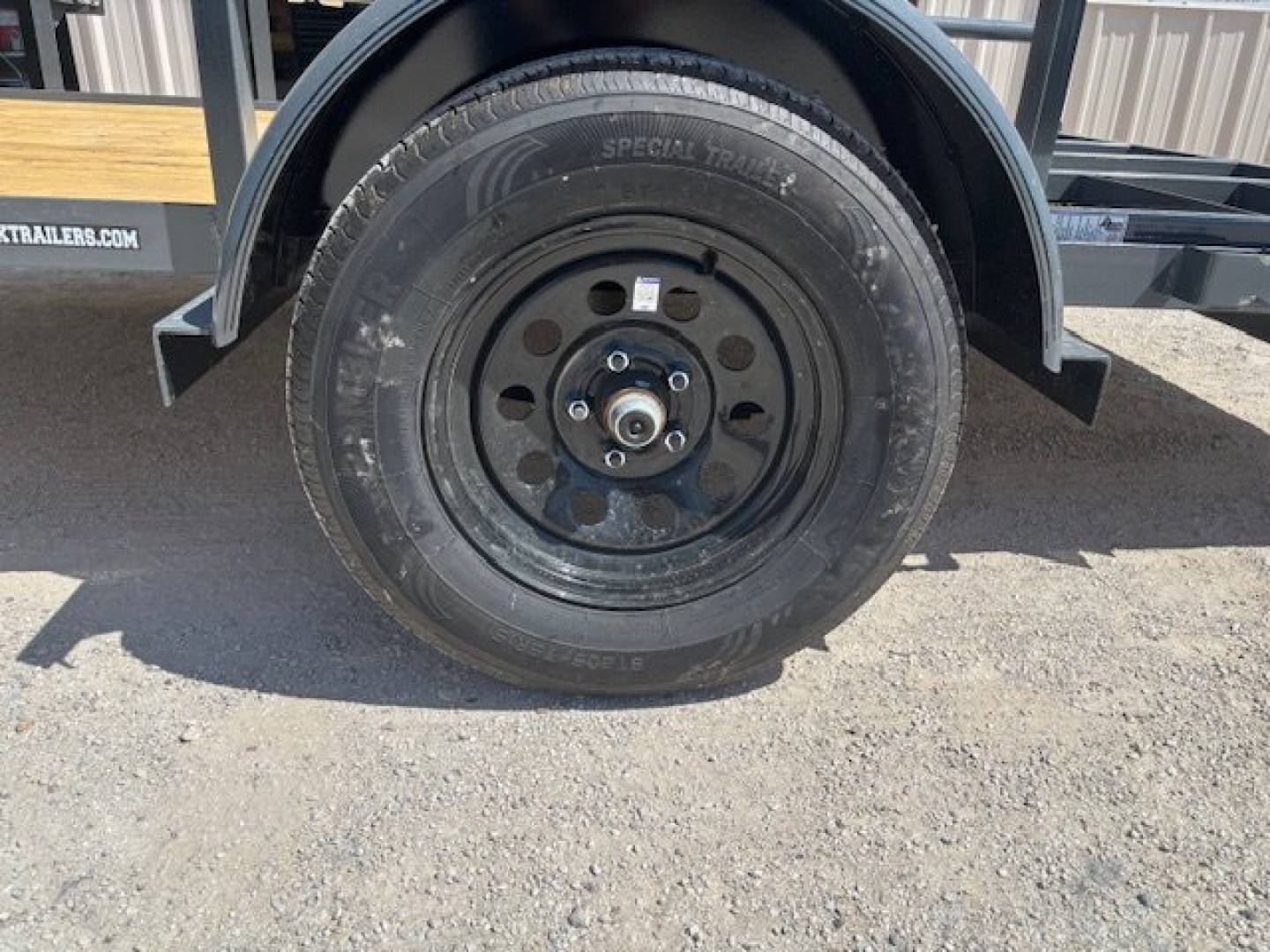 New 2025 Top Hat DSP 12' x 83" Utility Trailer