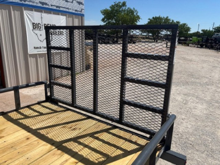 New 2025 Top Hat DSP 12' x 83" Utility Trailer