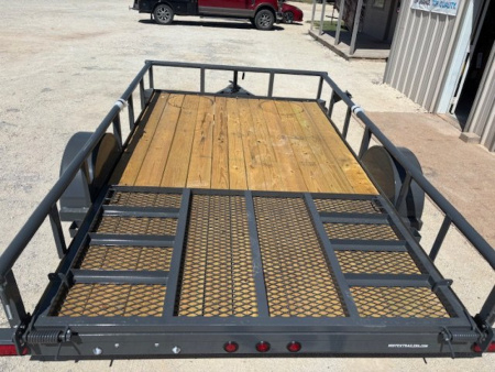 New 2025 Top Hat DSP 12' x 83" Utility Trailer