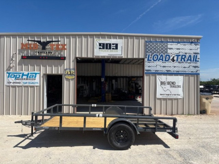 New 2025 Top Hat DSP 12' x 83" Utility Trailer