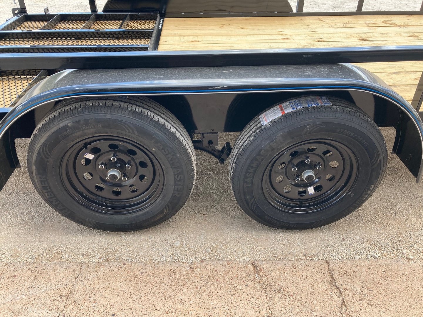 New 2025 Top Hat 14' x 77" LDT Utility Trailer