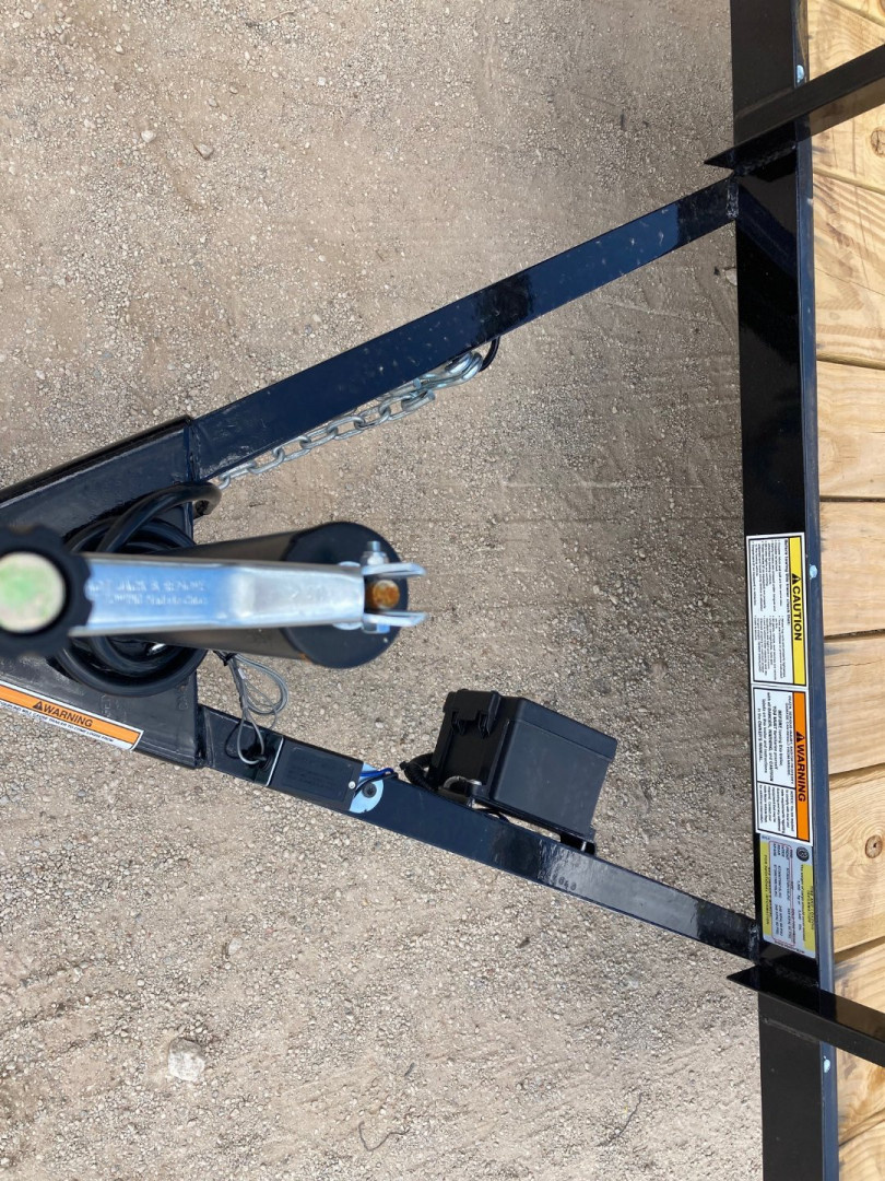 New 2025 Top Hat 14' x 77" LDT Utility Trailer