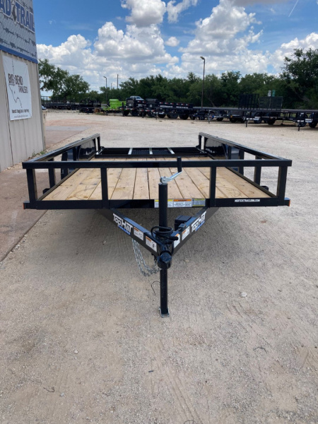 New 2025 Top Hat 14' x 77" LDT Utility Trailer