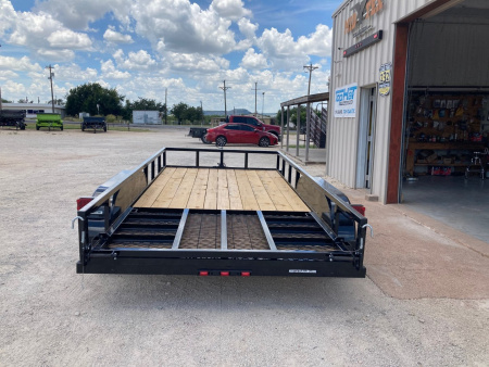 New 2025 Top Hat 14' x 77" LDT Utility Trailer