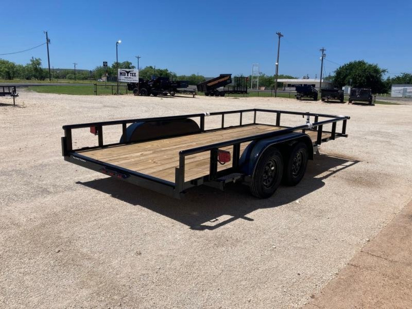 New 2025 Top Hat MP 16' x 83" Utility Trailer W/SIR