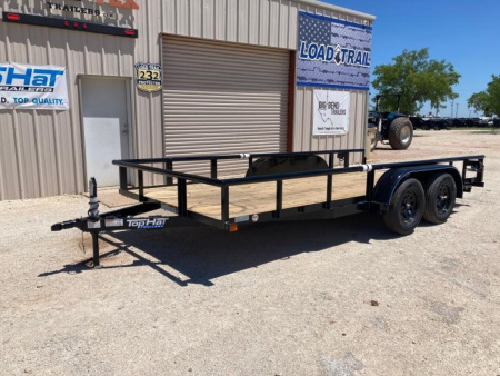 New 2025 Top Hat MP 16' x 83" Utility Trailer W/SIR