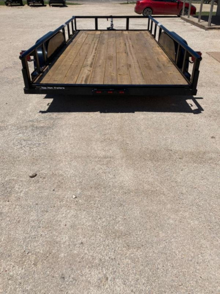 New 2025 Top Hat MP 16' x 83" Utility Trailer W/SIR