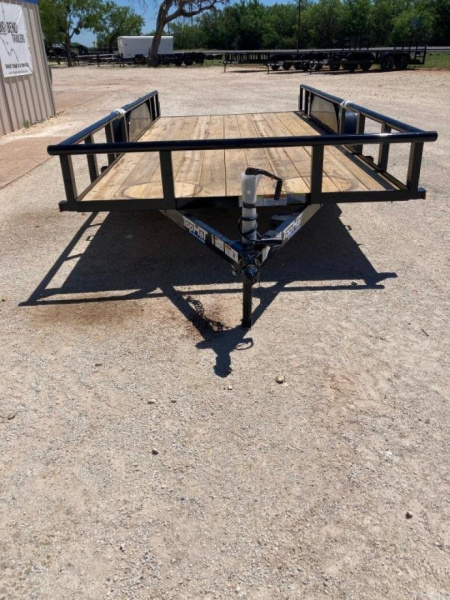 New 2025 Top Hat MP 16' x 83" Utility Trailer W/SIR