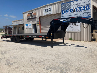 New 2025 TOP HAT 20'+5'X102  GN Deckover Trailer