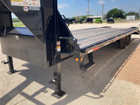 New 2025 TOP HAT 20'+5'X102" GN Deckover Trailer
