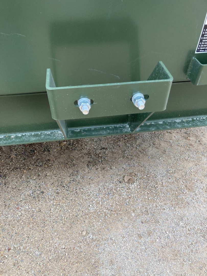 New 2025 Load Trail 14' x 83" Tandem Axle Dump Low-Pro Dump Trailer(Army Green)