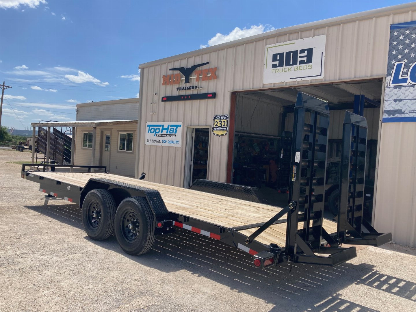 New 2025 Load Trail CH 83" x 22' Tandem Axle Carhauler