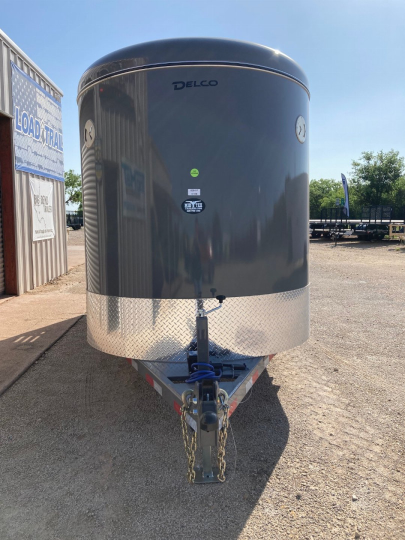 New 2025 Delco Stock Trailer Bumper Pull 6' X 16'