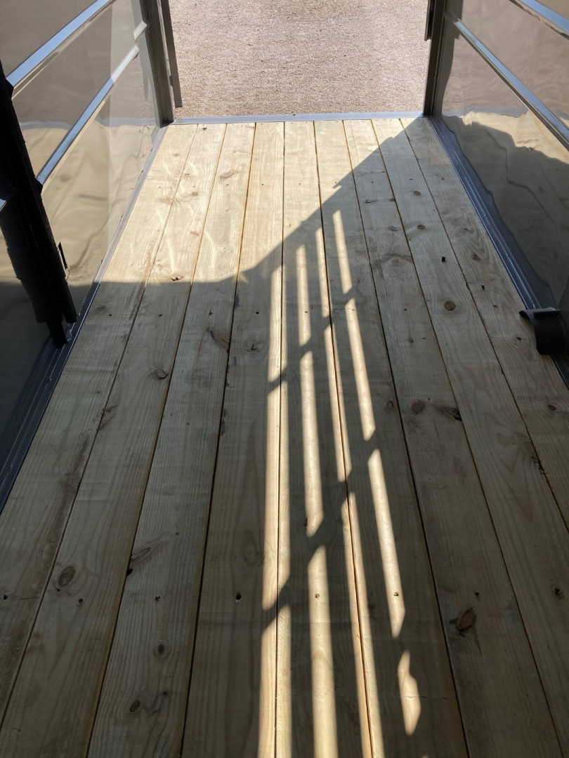 New 2025 Delco Stock Trailer Bumper Pull 6' X 16'