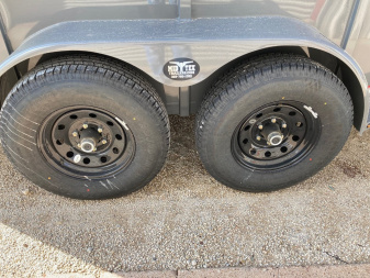 New 2025 Delco Stock Trailer Bumper Pull 6' X 16'