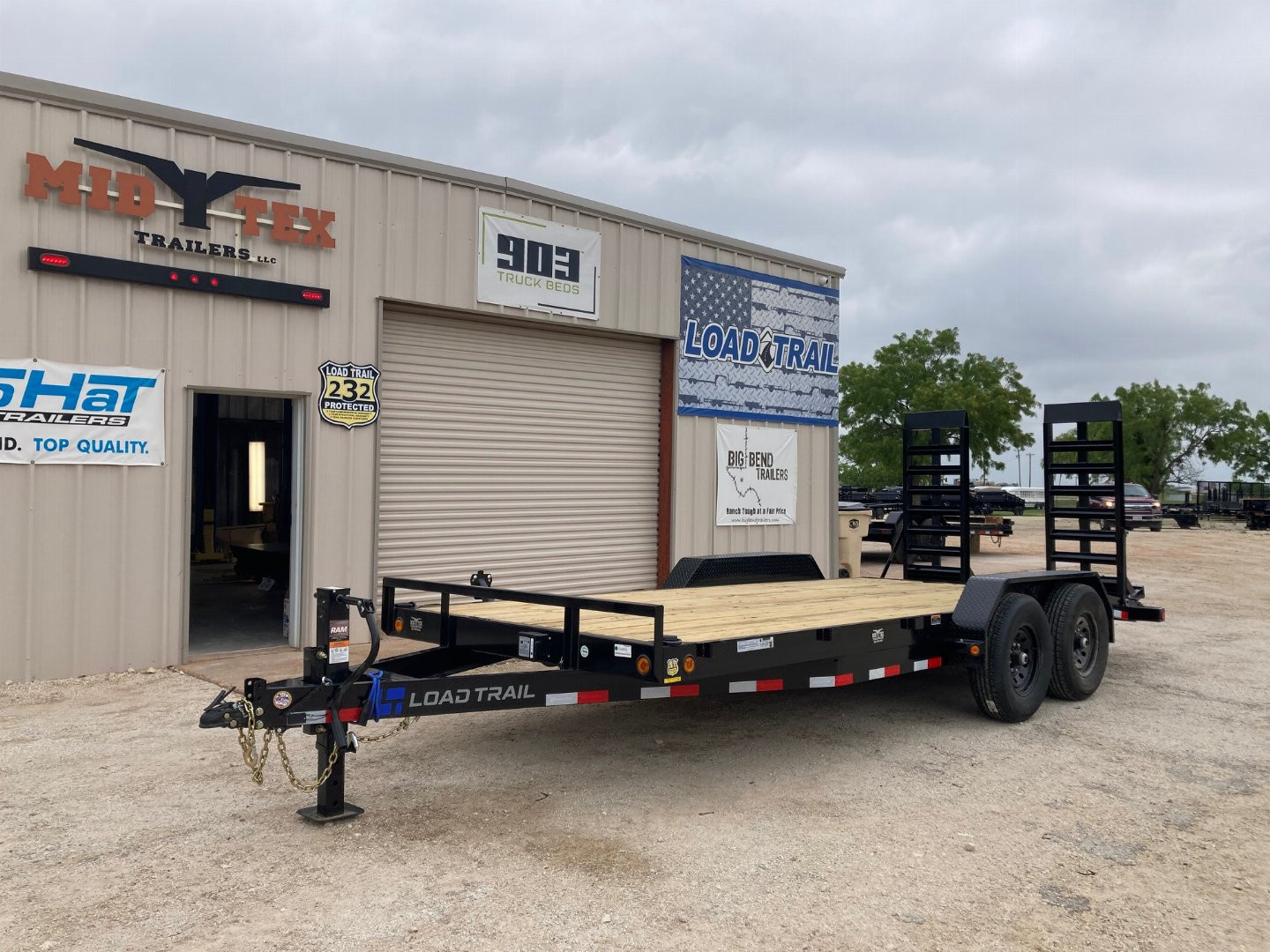 New 2025 Load Trail 83" x 18' Tandem Axle Carhauler