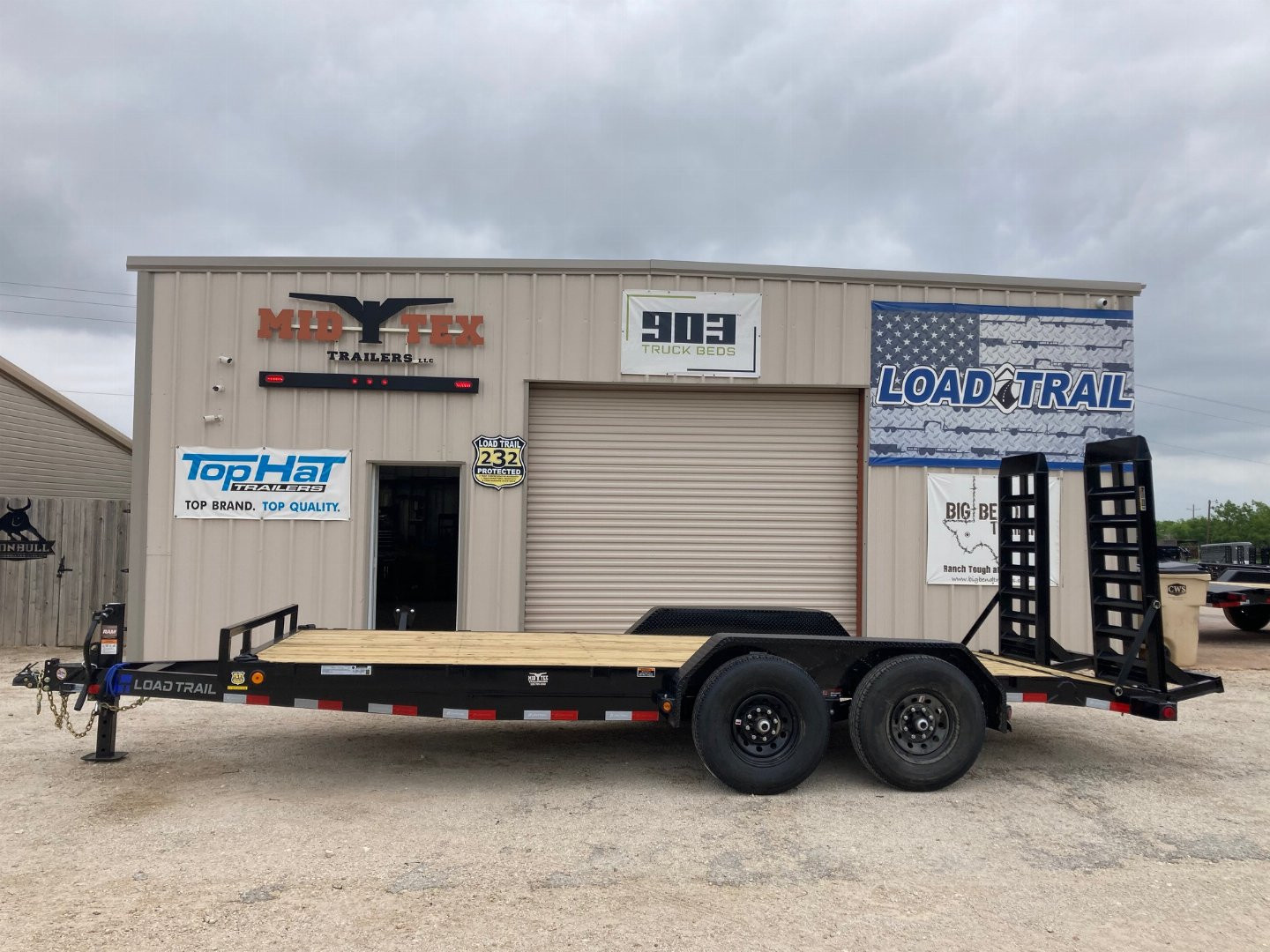 New 2025 Load Trail 83" x 18' Tandem Axle Carhauler