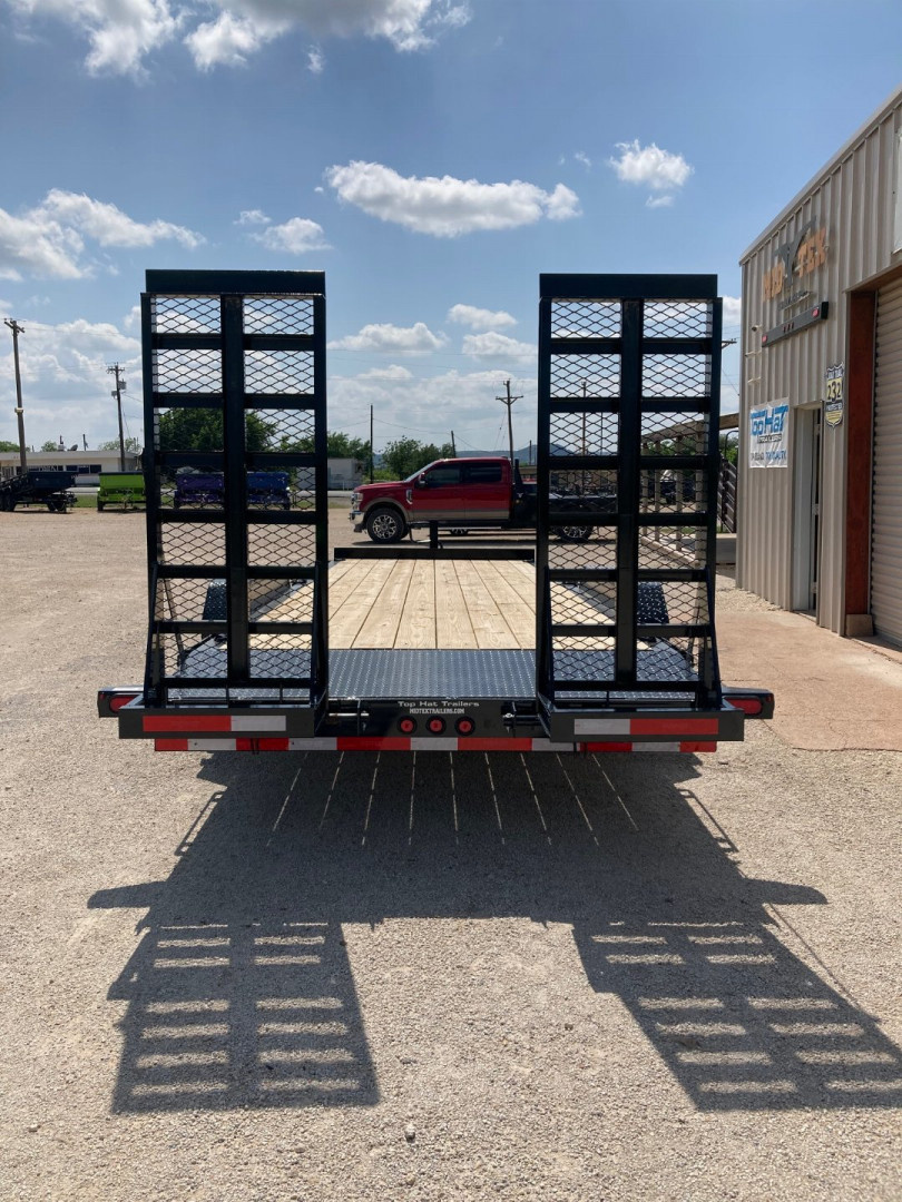 New 2025 Top Hat 22'X83" Equipment Trailer