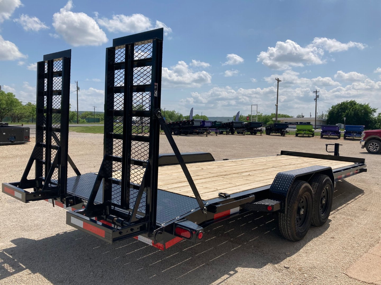 New 2025 Top Hat 22'X83" Equipment Trailer