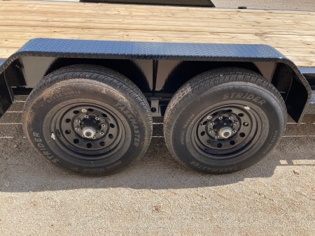 New 2025 Top Hat 22'X83" Equipment Trailer