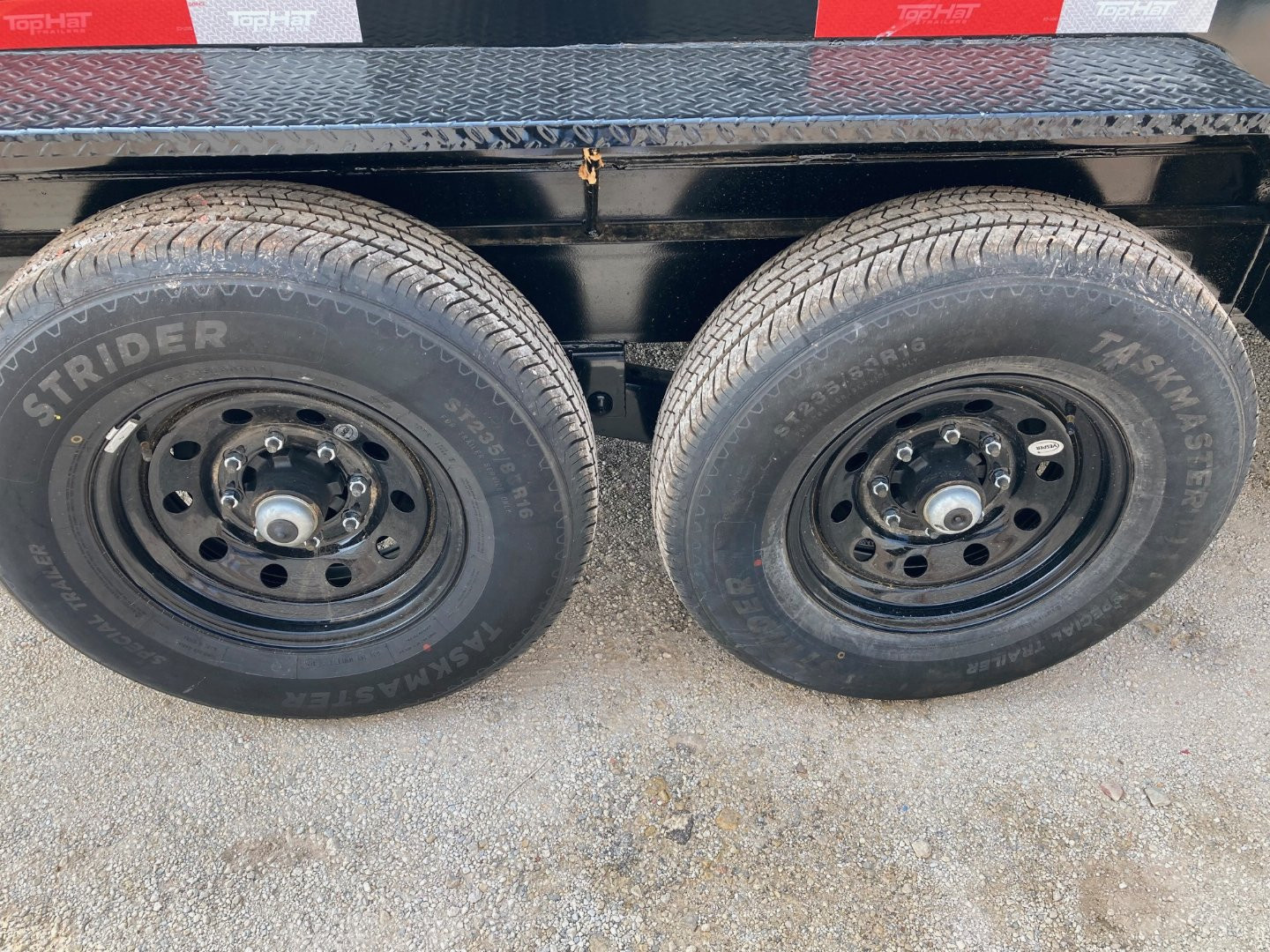 New 2025 Top Hat 14' x 83" Dump Trailer