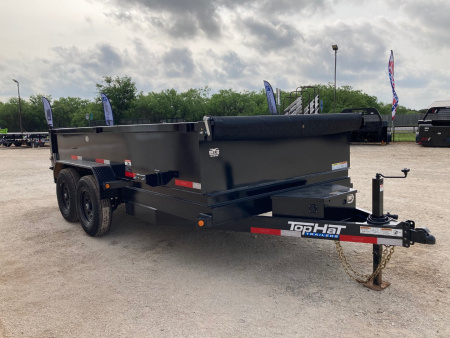 New 2025 Top Hat 14' x 83" Dump Trailer