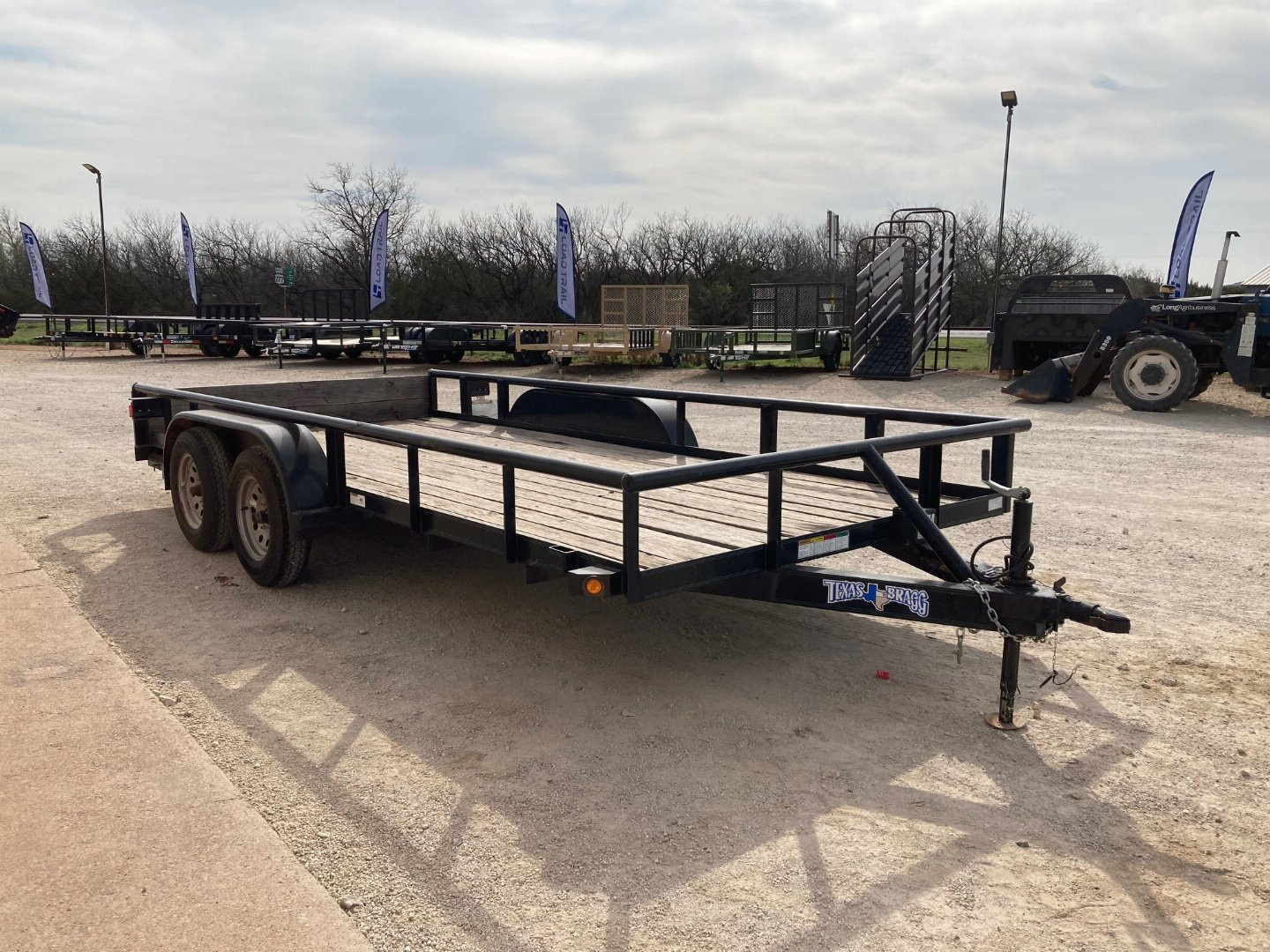 Used 2018 Texas Bragg 16' Utility Trailer