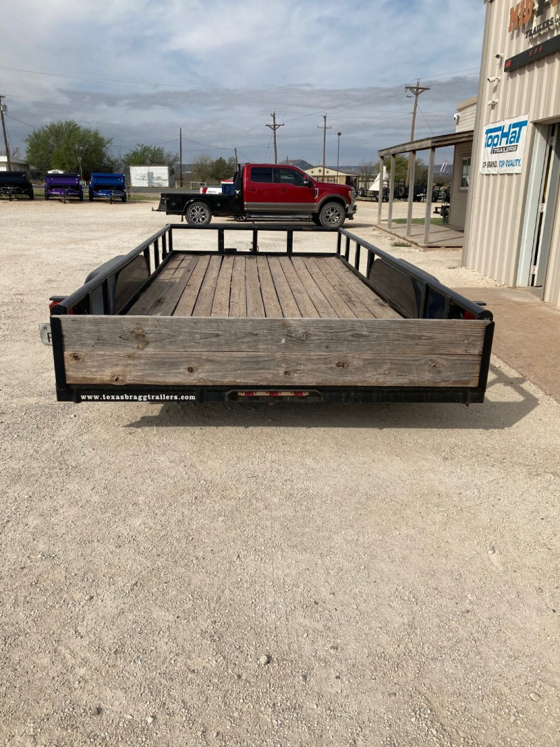 Used 2018 Texas Bragg 16' Utility Trailer