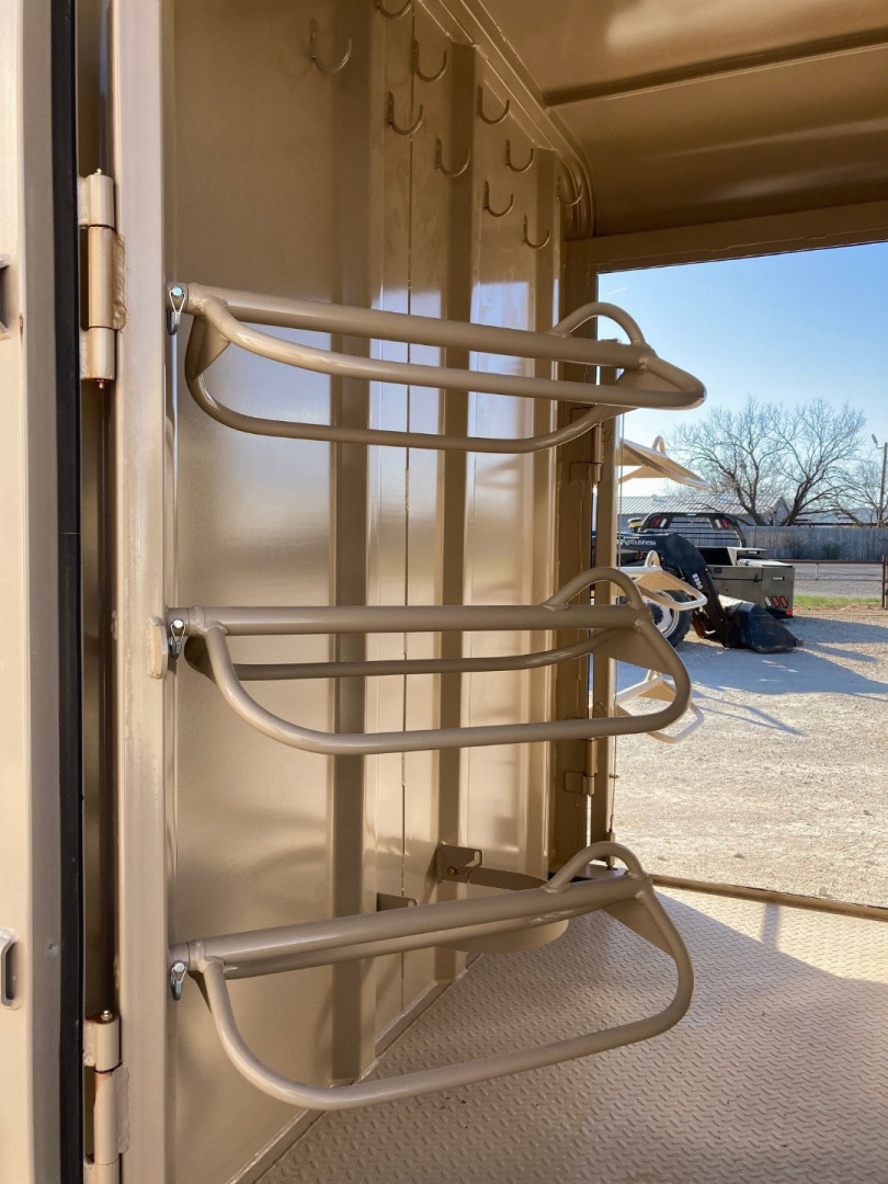 New 2024 Big Bend GN 24' X 6'8" Stock Trailer With Deluxe Tack/Butterfly Gate