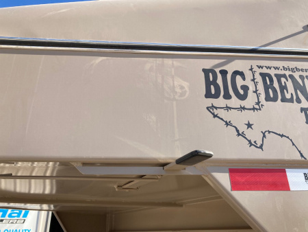 New 2024 Big Bend GN 24' X 6'8" Stock Trailer With Deluxe Tack/Butterfly Gate