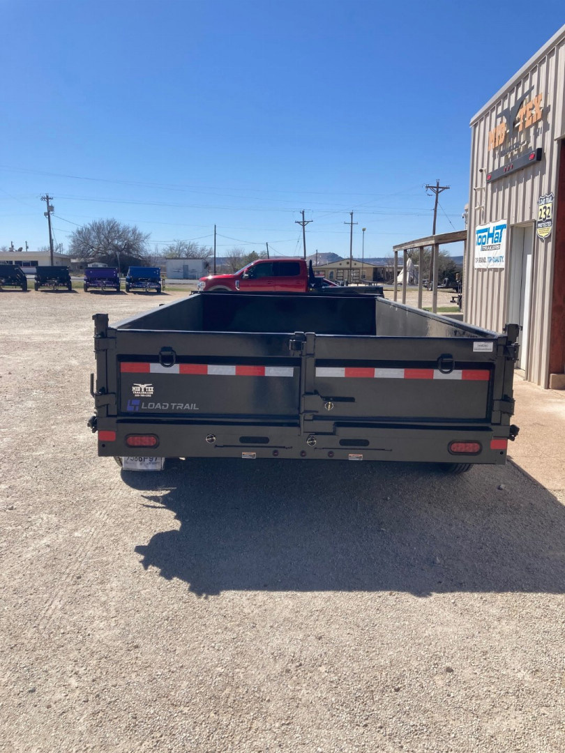 New 2025 Load Trail 14' x 83" Tandem Axle Dump Trailer 8" I-Beam Frame