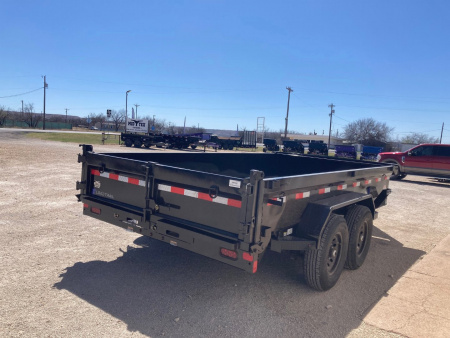 New 2025 Load Trail 14' x 83" Tandem Axle Dump Trailer 8" I-Beam Frame