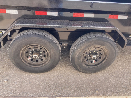 New 2025 Load Trail 14' x 83" Tandem Axle Dump Trailer 8" I-Beam Frame