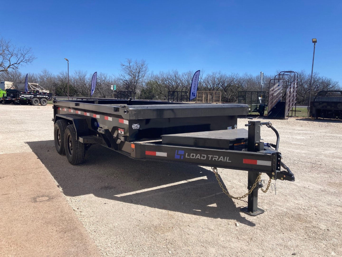 New 2025 Load Trail 83" x 14' Tandem Axle Dump 8" I-Beam Frame