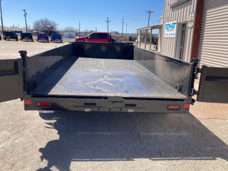 New 2025 Load Trail 14' x 83" Tandem Axle Dump Trailer 8" I-Beam Frame