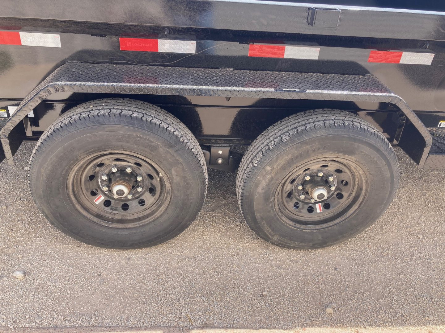 New 2025 Load Trail 14' x 83" Tandem Axle Dump Trailer 8" I-Beam Frame