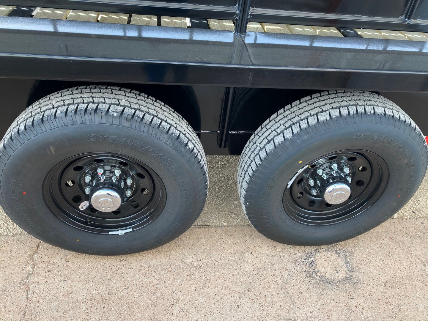 New 2025 Delco 24'x6'8" Gooseneck Stock Trailer