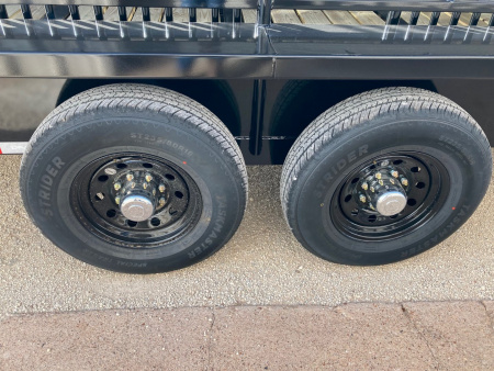 New 2025 Delco 24'x6'8" Gooseneck Stock Trailer