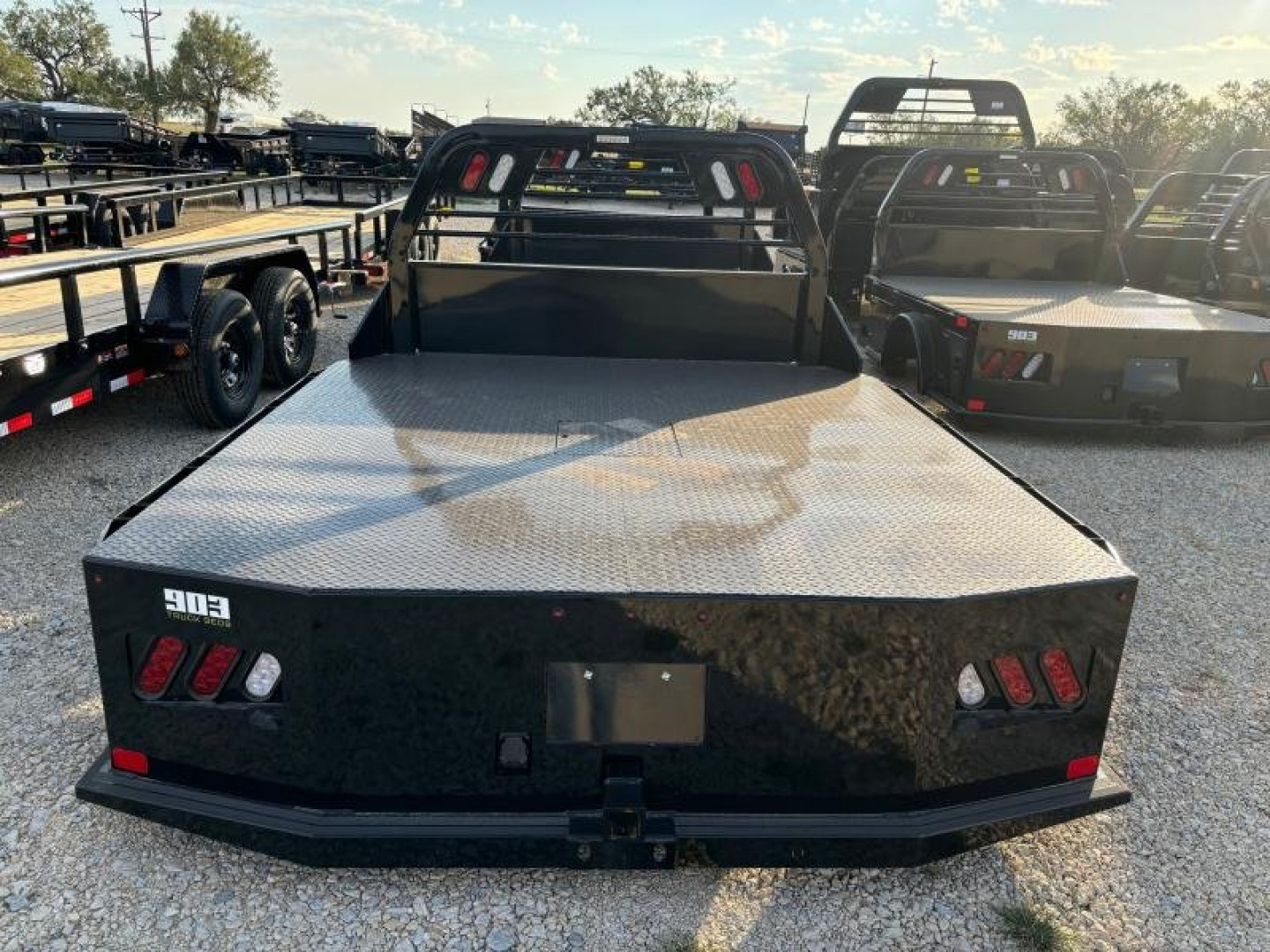 New 2024 903 Truck Beds LONG BED DUALLY SKIRTED Flat Decks