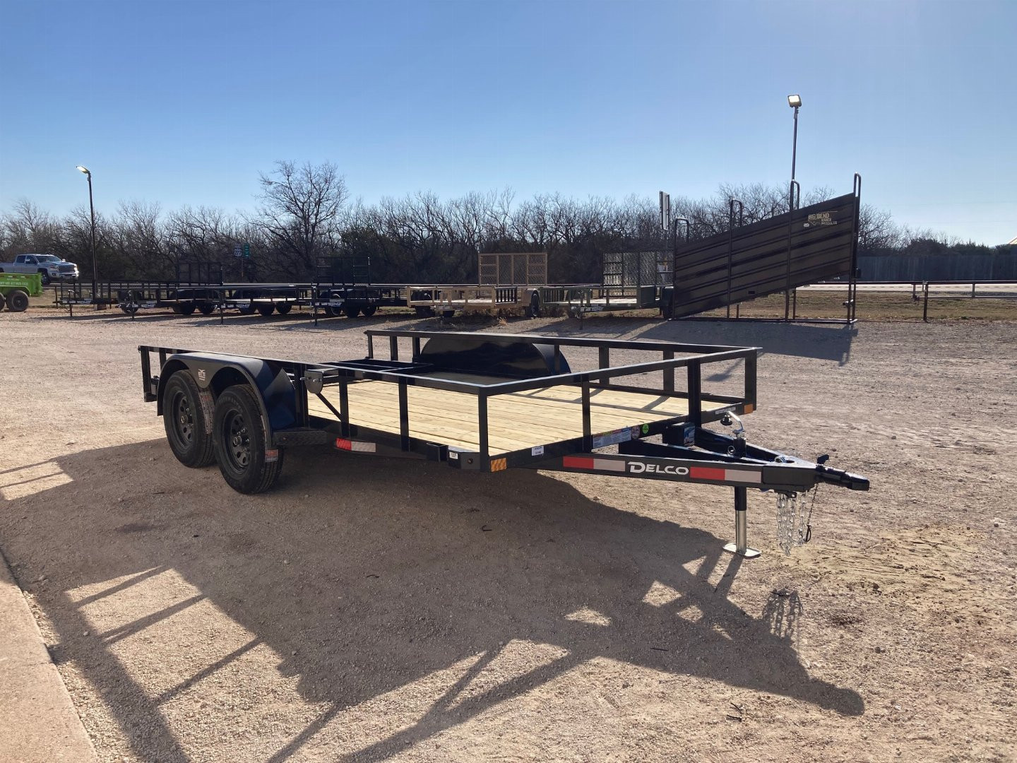 New 2025 Delco Trailers Utility 83"X14'