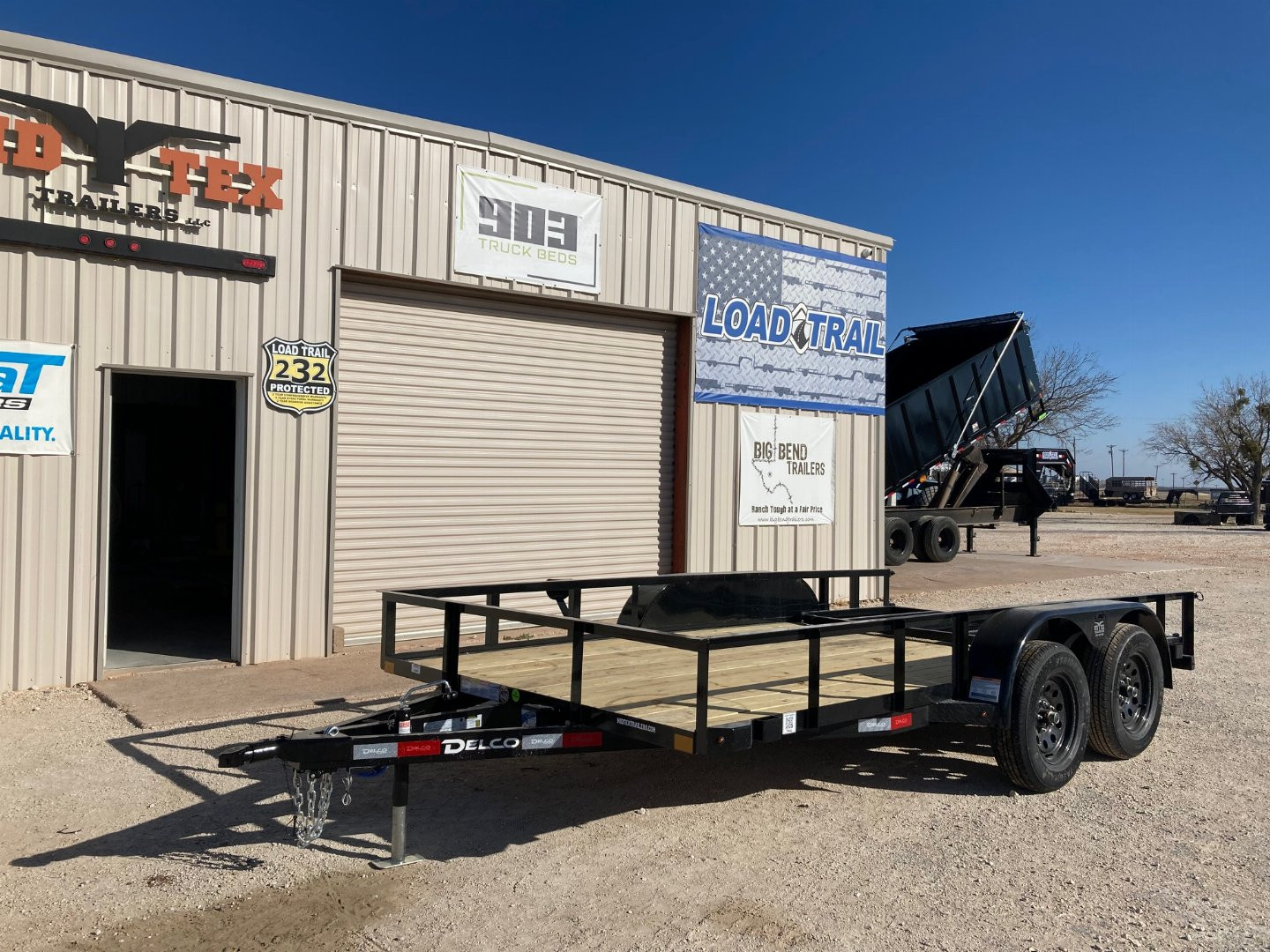 New 2025 Delco Trailers Utility 83"X14'
